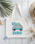 Beach Tote Bag Tote Bag | Reusable Canvas Bag by Coastal Designs SC