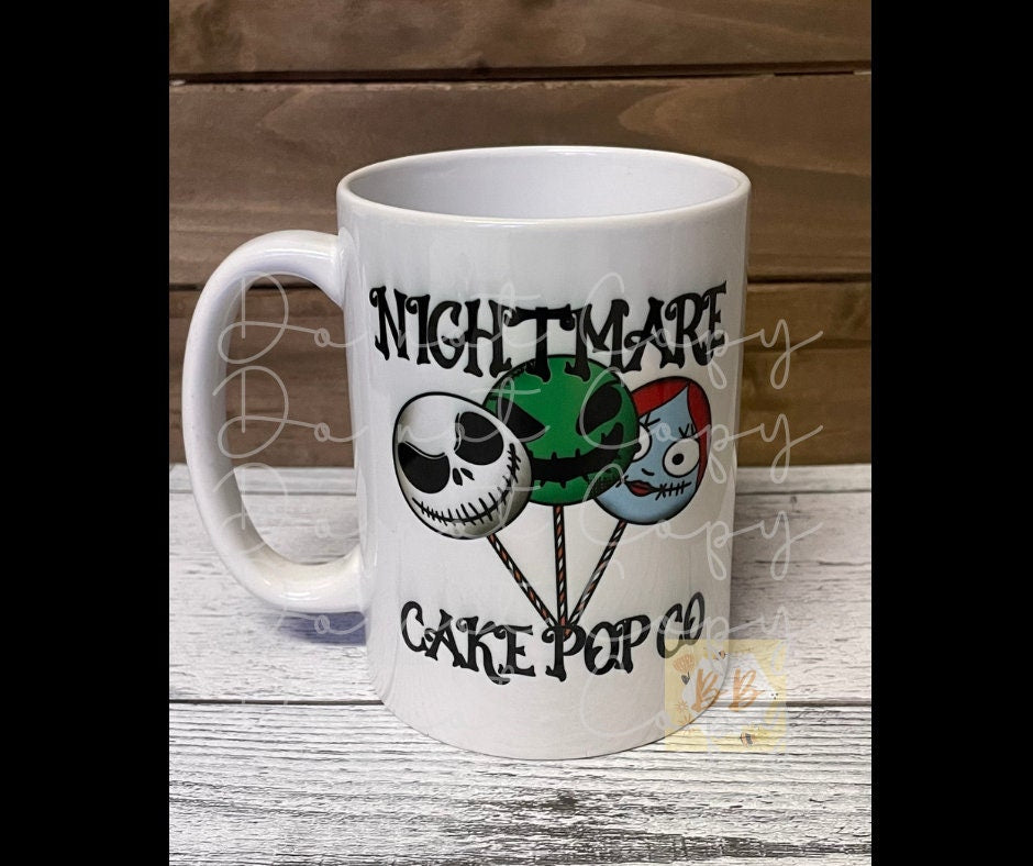Nightmare Cake Pop Mug Coffee Mug | Funny Gift Mug by Coastal Designs SC