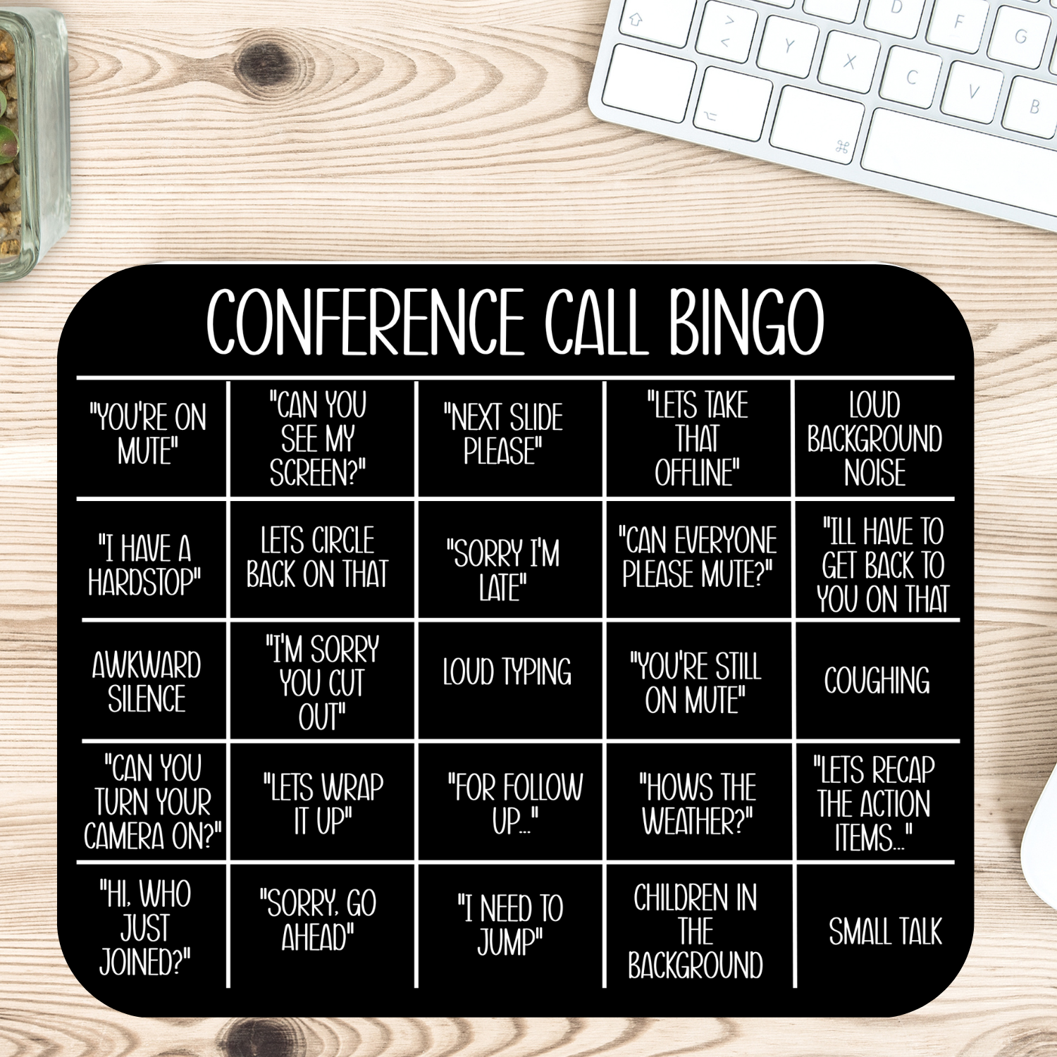Office Mouse Pad | Desk Accessory | Office Gift