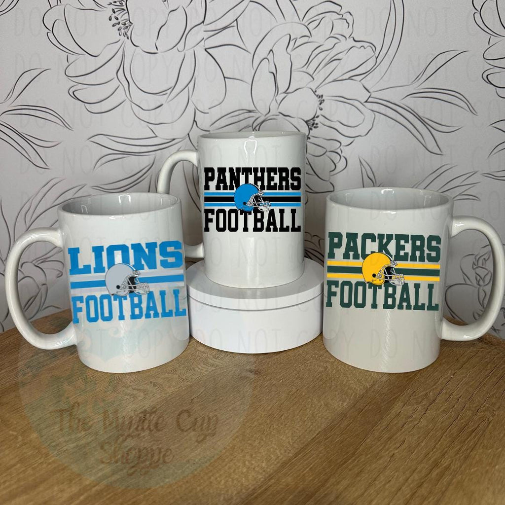 NFL Team Mug - ALL TEAMS Coffee Mug | Funny Gift Mug by Coastal Designs SC