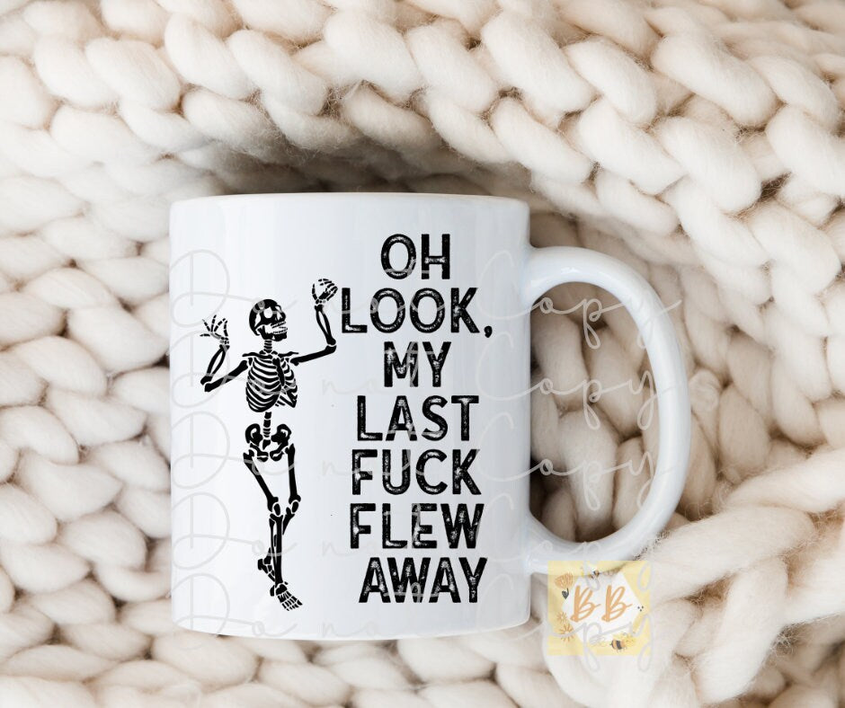 Flew Away Mug Coffee Mug | Funny Gift Mug by Coastal Designs SC