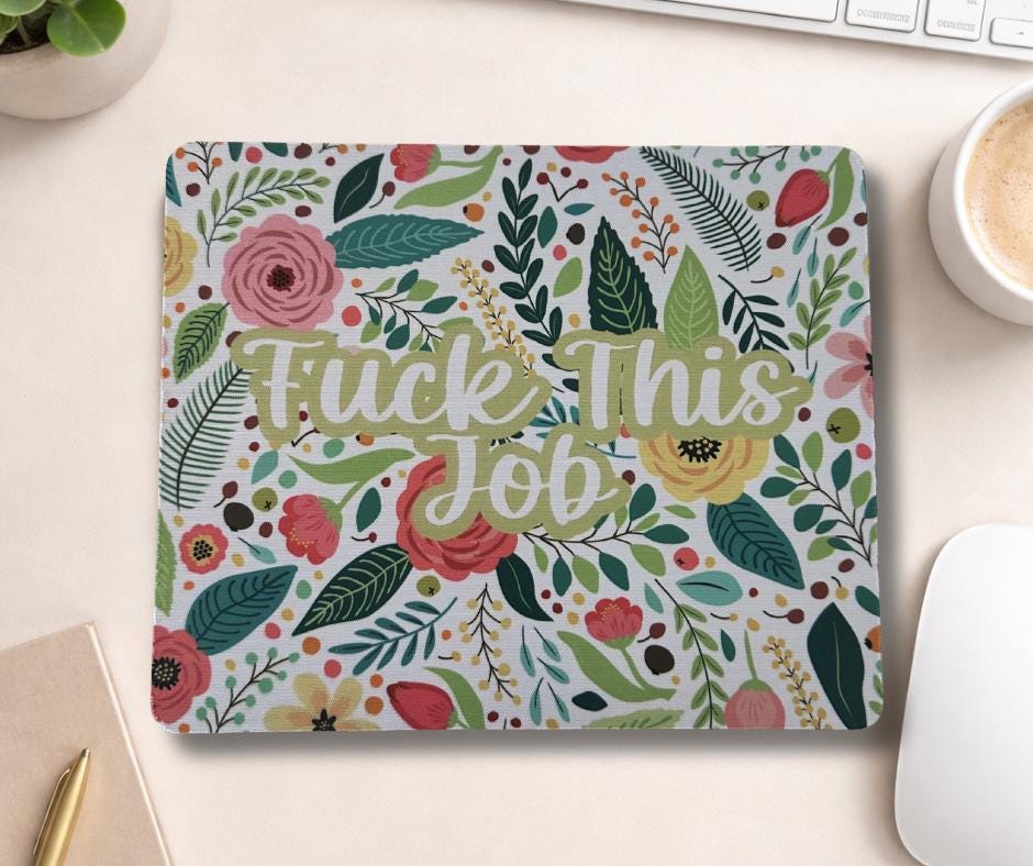 Sarcastic Mouse Pads Mouse Pad | Desk Accessory by Coastal Designs SC