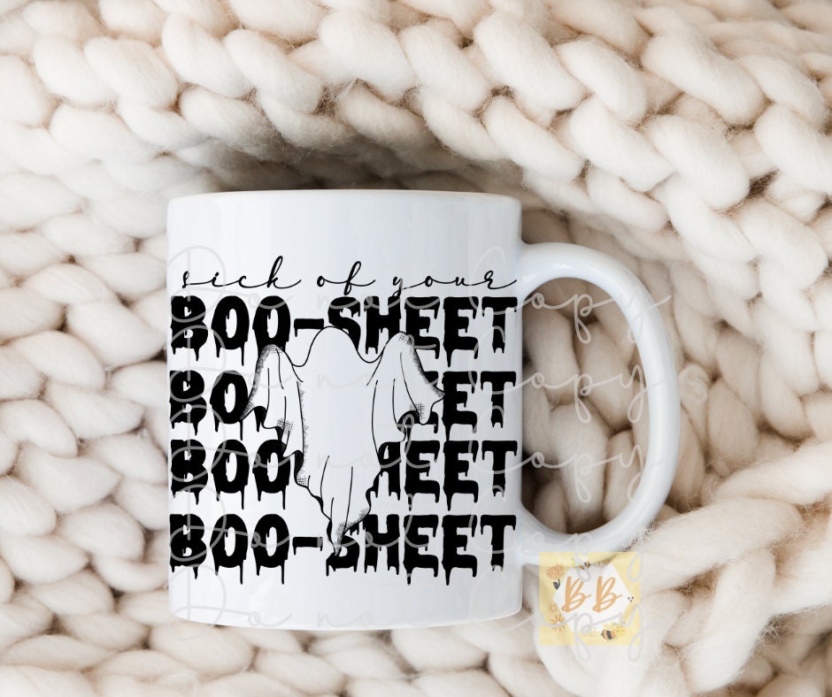 Boo Sheet Mug Coffee Mug | Funny Gift Mug by Coastal Designs SC