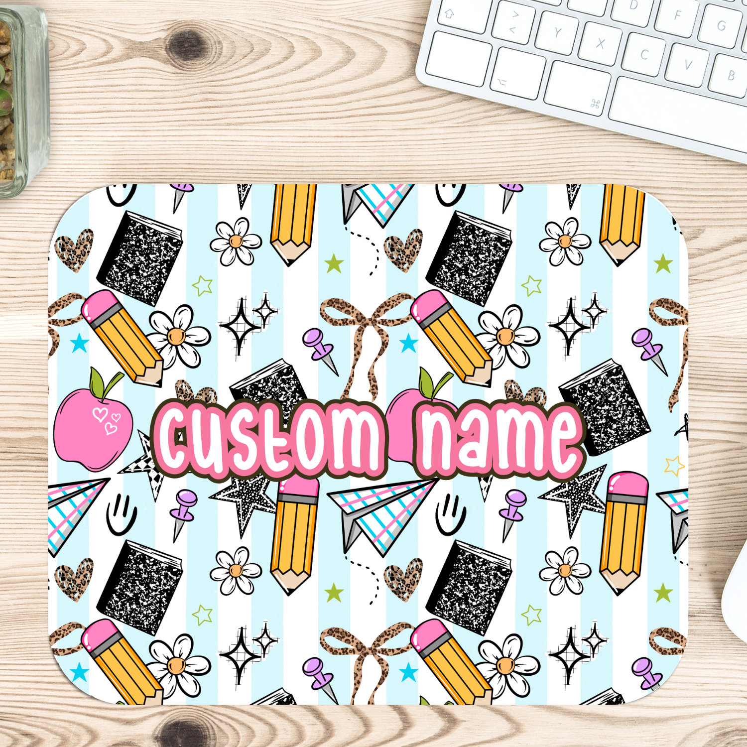 Teacher Mouse Pad | Desk Accessory | Office Gift