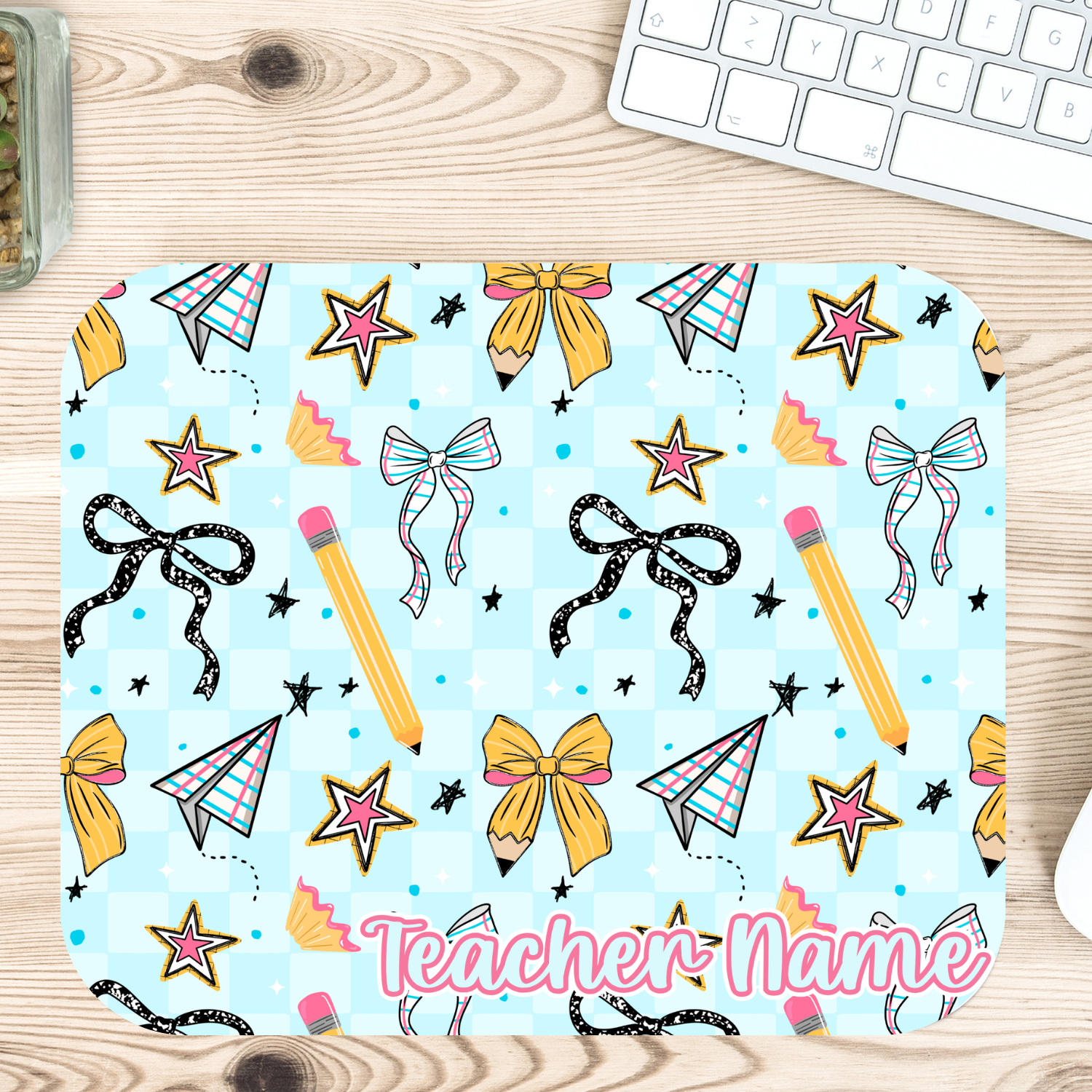 Teacher Mouse Pad | Desk Accessory | Office Gift