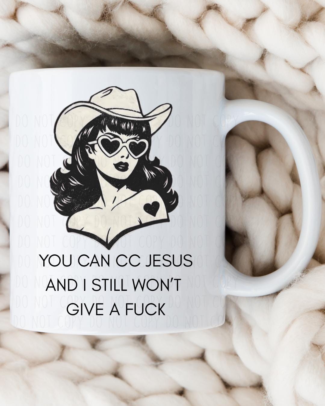 CC Jesus Mug Coffee Mug | Funny Gift Mug by Coastal Designs SC