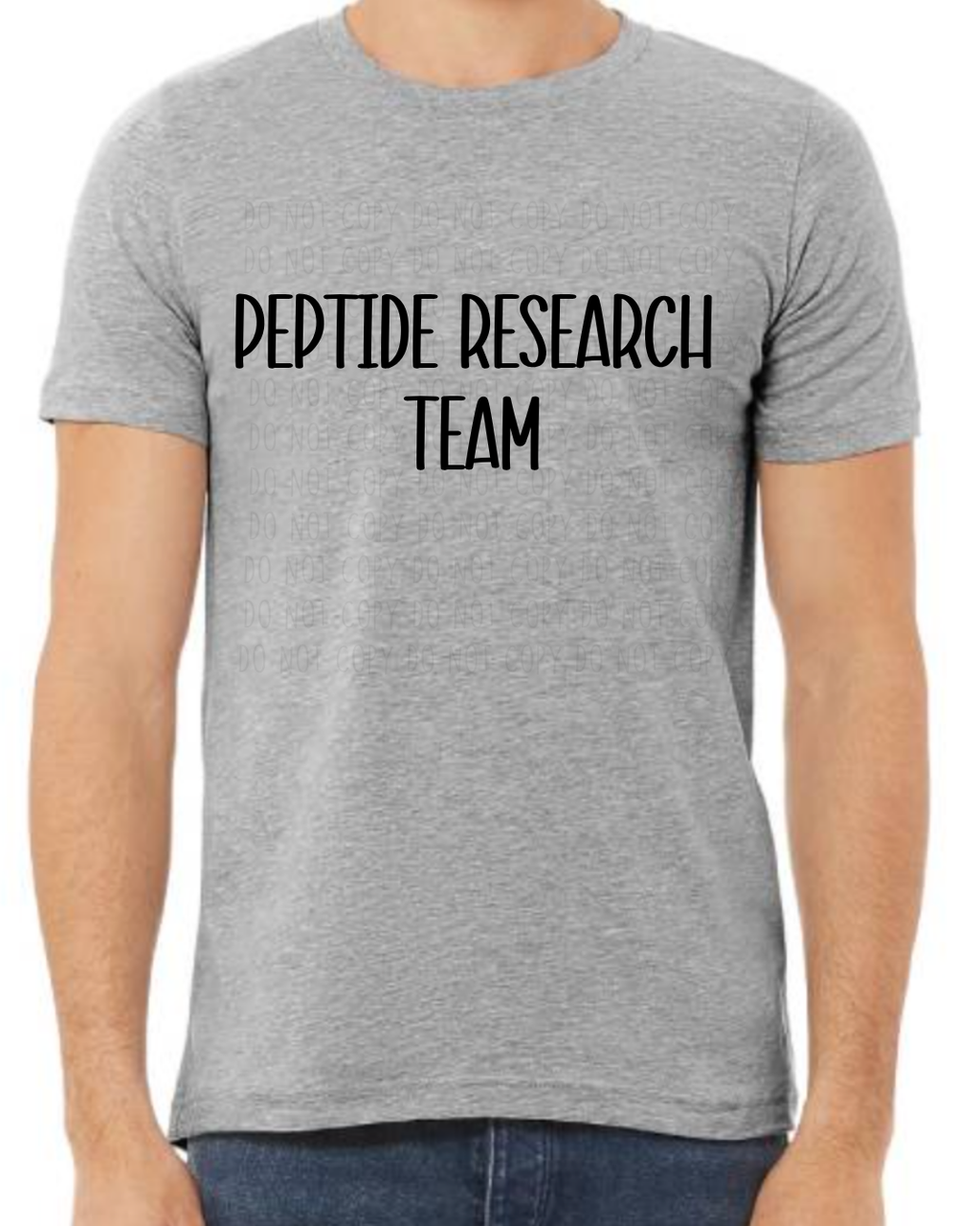 Unisex Peptide Research Team T-Shirt | Handmade Gift | Coastal Designs SC