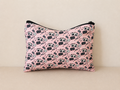 Canvas Zipper Pouch |  Makeup Bag | Pencil Pouch | Cosmetic Travel Bag Toiletry Organizer
