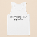 Unisex Powered by Peptides Tank | Handmade Gift | Coastal Designs SC