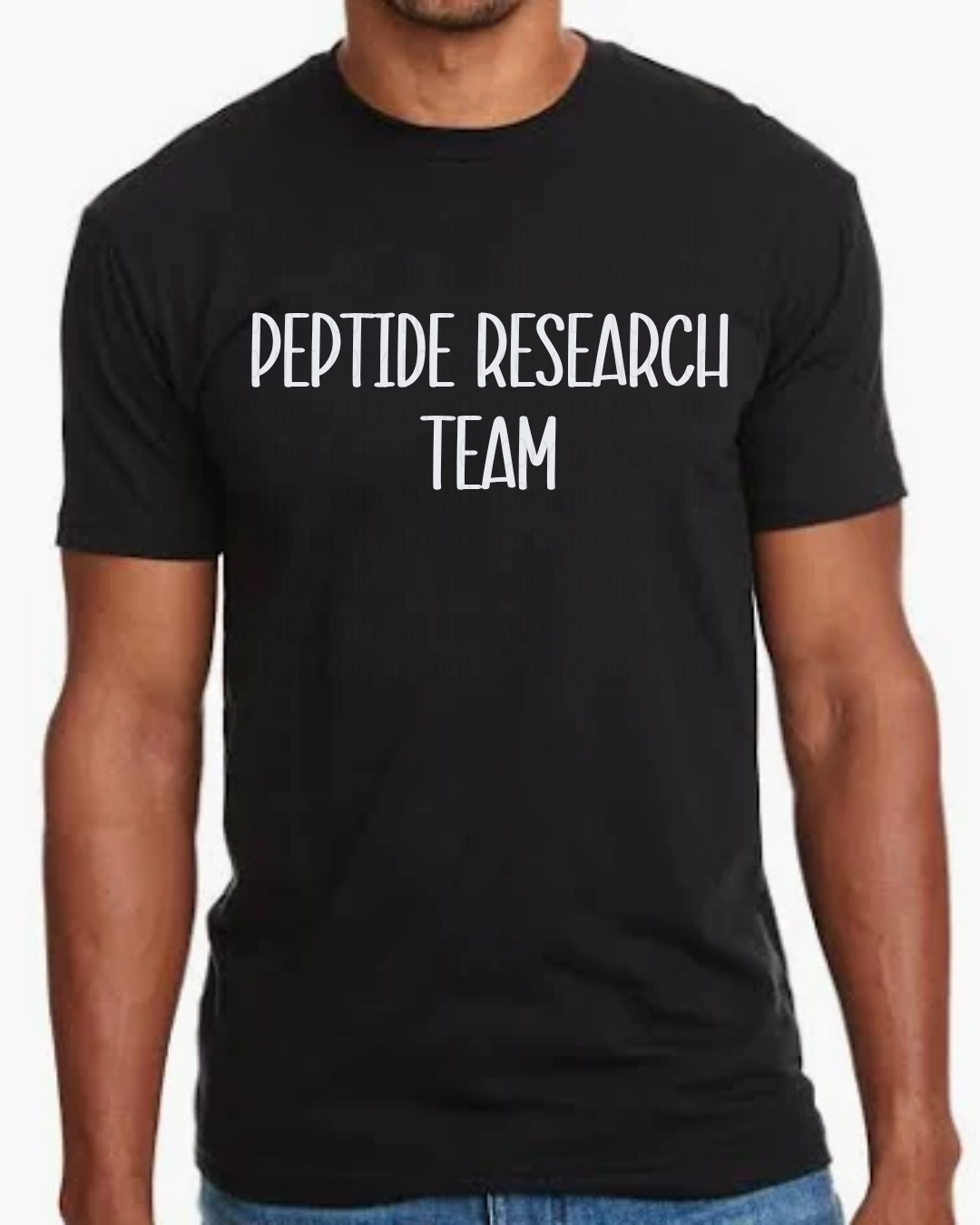 Unisex Peptide Research Team T-Shirt | Handmade Gift | Coastal Designs SC