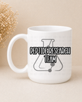 Peptide Research Team (Black or White Handle) Coffee Mug | Ceramic Mug | Gift