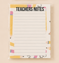 Teacher Notepad - "Teachers Notes" | Cute & Functional Desk Essenti by Coastal Designs SC