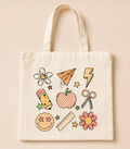 Teacher Tote Bag (Canvas Tote) Tote Bag | Reusable Canvas Bag by Coastal Designs SC