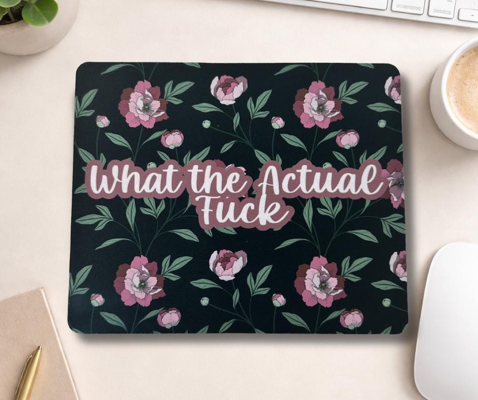 Sarcastic Mouse Pads Mouse Pad | Desk Accessory by Coastal Designs SC