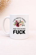 Pretty and F Mug Coffee Mug | Funny Gift Mug by Coastal Designs SC