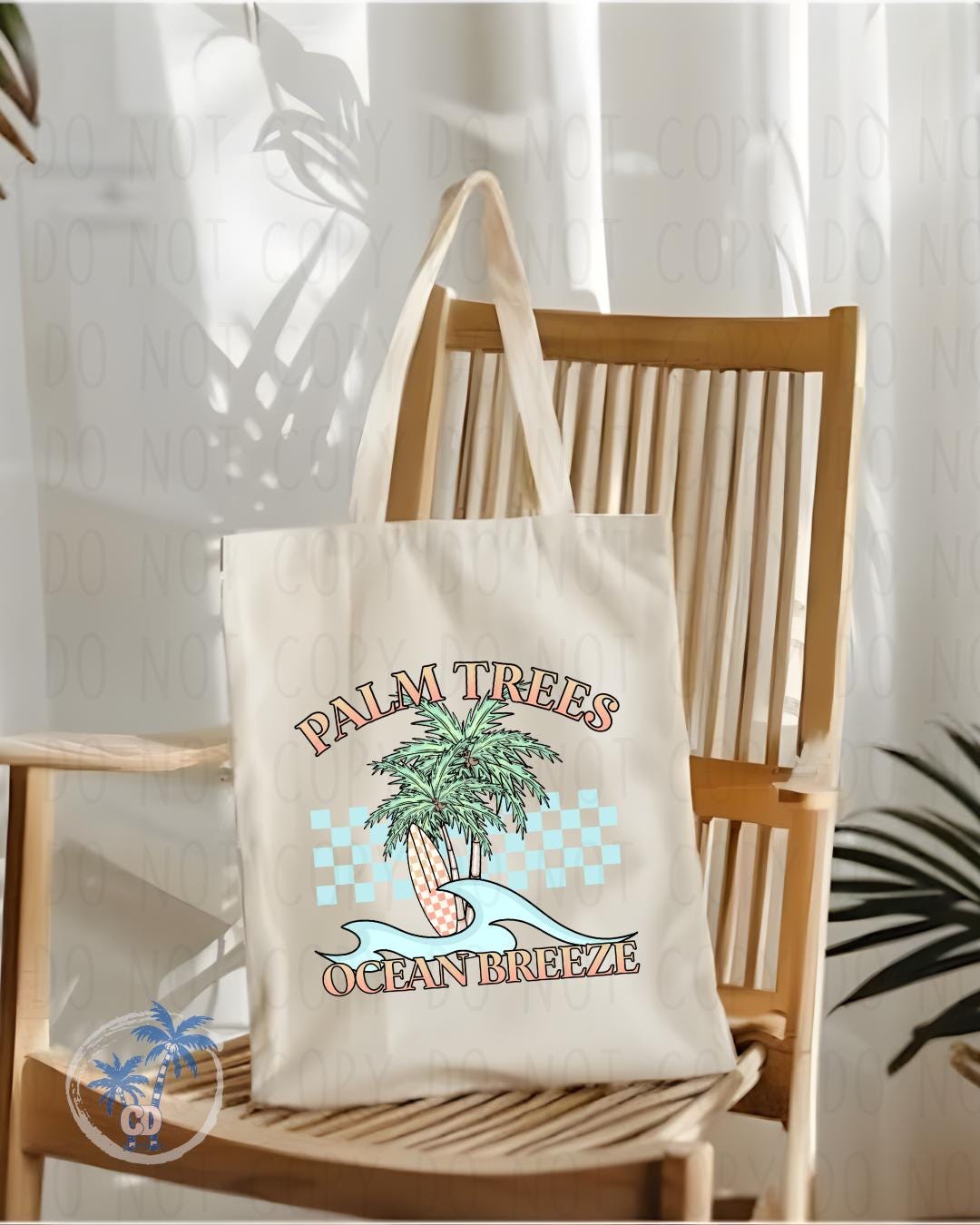Beach Tote Bag Tote Bag | Reusable Canvas Bag by Coastal Designs SC
